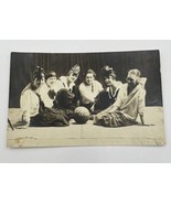RPPC Girls Basketball Team Postcard Real Photo Post Card Vintage - £14.91 GBP