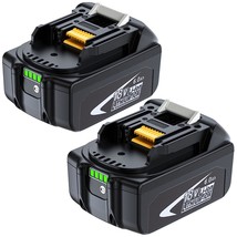 2 Packs Replace For Makita 18V Battery 6.0Ah, Replacement Makita 18 Volt... - $118.99