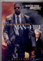 Denzel Washington In Man On Fire Dvd &quot;Action-packed Adventure!&quot; New - £13.97 GBP