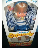 Rare Fisher Price #216 My Friend Mandy Cheerleader Doll Never Removed fr... - £88.20 GBP