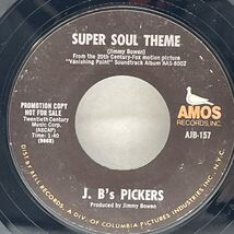Kim &amp; Dave / The J.B. Pickers Nobody Knows / Super Soul Theme 45 Soul Am... - $13.67