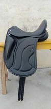 ANTIQUESADDLE New Leather Dressage Saddle, Changeable Gullets Saddle 17.5&quot; - $542.54