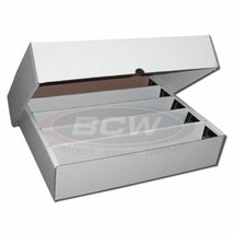 BCW 5000 COUNT (FULL LID) Corrugated Cardboard Storage Box - 1-BX-5000 - £17.35 GBP