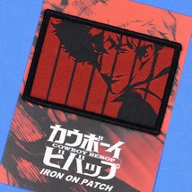 Cowboy Bebop Iron On Patch - Spike Spiegel Red Panel Opening Credits - £11.95 GBP