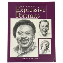 Drawing Expressive Portraits Paul Leveille 1996 North Light Books Art Guide - $13.39 CAD