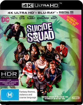 Suicide Squad 4K UHD Blu-ray / Blu-ray | Will Smith, Margot Robbie | Region B - £16.91 GBP