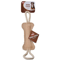 [Pack of 4] Spot Dura Fused Leather Bone Tug Dog Toy 1 count - £37.15 GBP