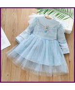 Girls Casual Dresses Long Sleeve Princess Dress Kids Clothes Girls 2 To ... - $43.86 CAD+