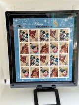 Art of Disney &quot;Friendship&quot; Collectable Postage Stamp Framed Artwork - £47.68 GBP