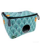 A cozy house for rodents, guinea pigs, rats, chinchillas - 20 x 30 x 20 - £34.47 GBP
