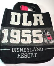 Disneyland Resort 1955 DLR Embroidered Backpack Tote Bag Snap Canvas Pin... - $52.44