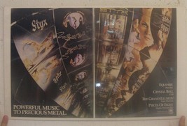 Styx Commercial Ad Powerful Music Poster for Precious Metal 4 Albums-
sh... - $3,304.04 MXN