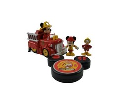 Disney Mickey Mouse Fire Truck Remote Control RC Junior 2.4 GHz Clubhous... - $19.75