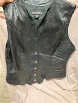 Wilsons The Leather Experts Leather Vest Size M - £19.33 GBP
