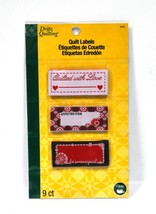 Dritz Sew In Embroidered Quilt Labels - $7.95