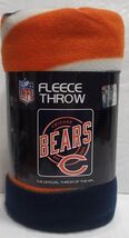 Chicago Bears 50&quot; by 60&quot; Fleece Throw Blanket - NFL - €12,62 EUR