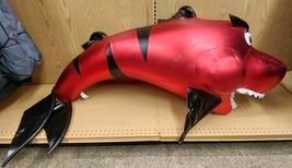 HB Leisure Holdings Eye-catching 70” Inflatable Metallic Shark Toy HTF - $198.00