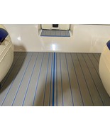2008 Sugar Sand Calais Swim Step &amp; Cockpit Pad Boat EVA Teak Decking 1/4... - $680.88 CAD