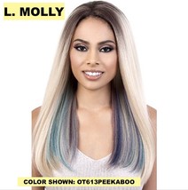 ORADELL MOTOWN TRESS LET&#39;S LACE FRONT SYNTHETIC WIG- L. MOLLY - £22.11 GBP