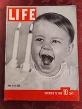 LIFE magazine November 28 1938 Germany Kristallnacht Hazel Franklin Barcelona - $21.60