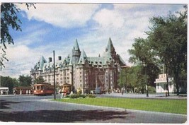 Ontario Postcard Ottawa Chateau Laurier Confederation Square - £2.31 GBP