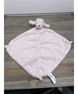 Angel Dear Pink Poodle Dog Puppy Soft Plush Security Blanket Lovey Knot ... - $39.59