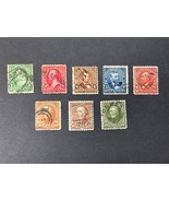(8) 1898 U.S. Postage Stamps #279 thur #284 Watermark Used Hinged Sound - £19.30 GBP