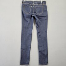 CAbi Womens Jeans Size 4 Blue Stretch Skinny Dark Wash Classic Low Rise Denim - £8.37 GBP