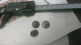 Chanel Button Single 12 mm dark gray metal - $15.00