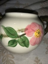 Vtg Franciscan Earthenware Desert Rose Sugar Bowl - £8.91 GBP