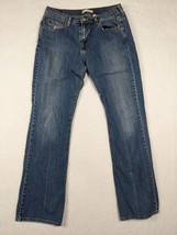 Levis Womens 515 Boot Cut Jeans Size 8L Cotton Blend Blue Denim - $19.68