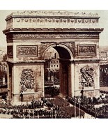 Bastille Day Parade Triumphal Arch Paris 1920s WW1 Military March GrnBin2 - €34,56 EUR