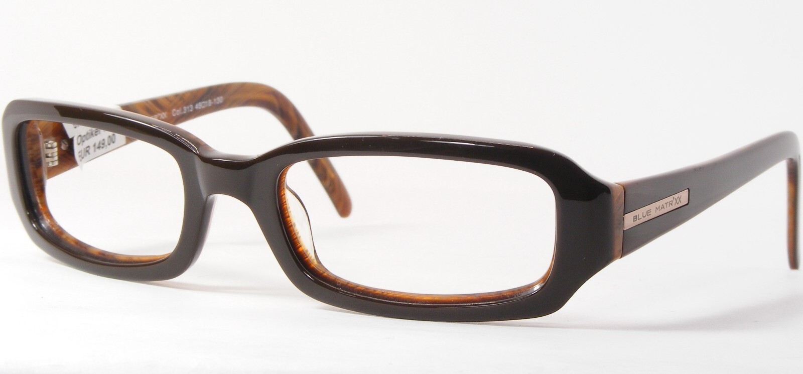 Blue Matr &#39; Xx BM578 313 Marrón Gafas Marco 48-18-130mm ( Notas) - $96.02