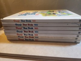 Disney’s Year Book 7 Books  1991 1992 1993 1994 1995 1996 1997  Vintage ... - $691.71 MXN