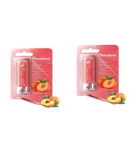 2 X Himalaya Herbal Peach Shine Lip Care Lip Balm 4.5gm Free Ship - £14.32 GBP