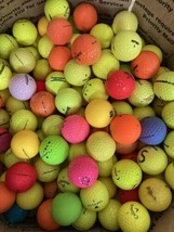 200 Aaa Practice Shag Colored Golf Balls - Free Shipping - Clean And Washed - £114.74 GBP