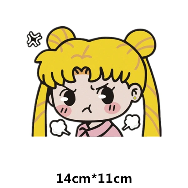 Car Stickers Sailor Moon Tsukino Usagi Beauty Lovely Cute  Funny Creative Decora - £66.01 GBP