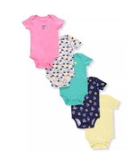 Carter&#39;s Girls 5-piece short-sleeved shirts size Preemie Ships N 24h - £17.17 GBP