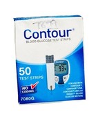Contour Next Blood Glucose Test Strips 50 Count No Coding 7080G - $1,296.83 MXN