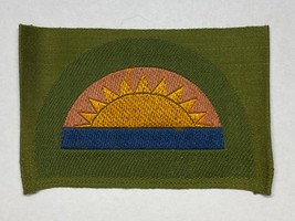 WWI, LIBERTY LOAN PATCH, 41st DIVISION, BEVO WEAVE, VINTAGE, ORIGINAL - £47.48 GBP