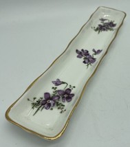 HAMMERSLEY &quot;Victorian Violets&quot; England Bone China OLIVE TRAY Mints Trink... - £8.85 GBP