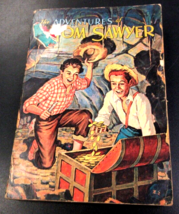 The Adventures of Tom Sawyer Samuel L Clemens 1931 Saalfield Publishing - £7.85 GBP