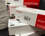 sealed  Canon 067 Original Standard Yield Laser Toner Cartridge Pick color - £42.68 GBP+