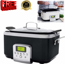 GreenPan Elite 8-in-1 Programmable 6 Quart Electric Slow Cooker NEW - £172.39 GBP