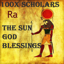 100X 7 Scholars The Sun God Blessing Dues Ra Extreme Magick Ring Pendant - £23.54 GBP
