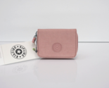Kipling Tops Mini Wallet Zip Snap Card Case KI0807 Polyamide Rosey Rose ... - $29.95