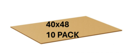 10 PACK | 40x48&quot; CARDBOARD PADS | 32 ECT - $541.69 MXN
