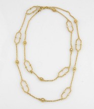 Judith Ripka 18KT Yellow Gold Diamond Chelsea Links Necklace - $6,180.38