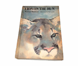 Lion On The Run Vintage Childrens Book 1973 Marian Rumsey  - $90.77 MXN