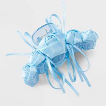 Wild Fable Satin Rosette Bow Hair Claw Clip Blue - $189.73 MXN